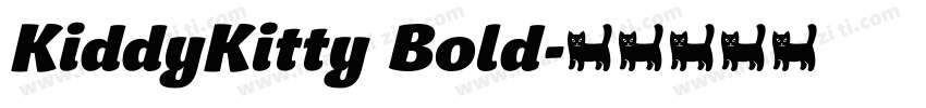 KiddyKitty Bold字体转换